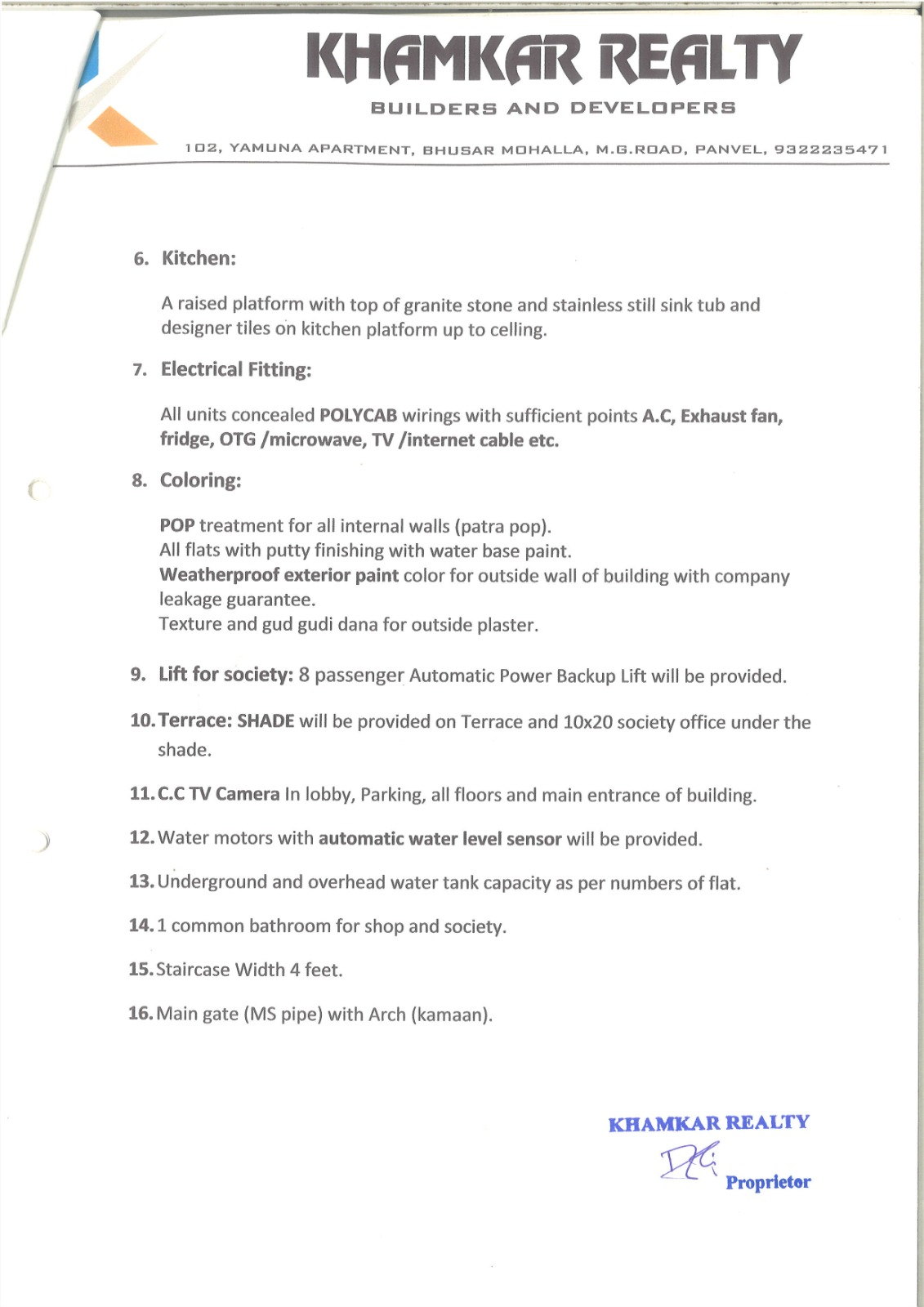 General Conditions Page 1